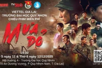 Trường Đại học Quy Nhơn tổ chức chiếu miễn phí phim “Mưa đỏ”.