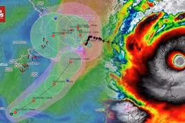 Bão Wilma hình thành trên Biển Đông