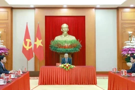 Tổng Bí thư Tô Lâm tại cuộc điện đàm với Tổng thống Liên bang Nga Vladimir Putin.