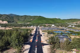 Phường Hoài Nhơn Đông tổ chức lễ gắn biển 2 công trình chào mừng Đại hội Đảng bộ