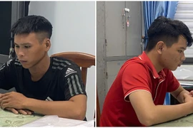 Hai đối tượng trộm cắp máy bơm nước