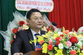 Phó Chủ tịch UBND tỉnh Nguyễn Tự Công Hoàng phát biểu chỉ đạo tại hội nghị.