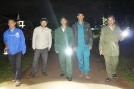 Tổ tự quản tuần tra để đảm bảo ANTT.