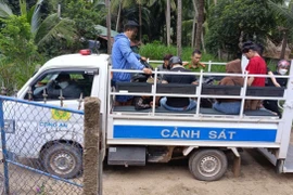 Công an phường Hoài Nhơn Tây điều tra làm rõ nhóm thiếu niên trộm cắp tài sản