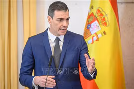 Thủ tướng Tây Ban Nha Pedro Sanchez. 
