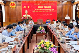 Ban Chấp hành Đảng bộ UBND tỉnh tổ chức hội nghị lần thứ nhất.