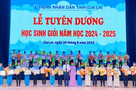 Tổng kết năm học 2024-2025 và tuyên dương học sinh có thành tích xuất sắc