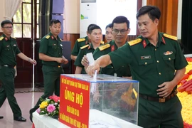 Bộ Chỉ huy quân sự tỉnh Gia Lai phát động chương trình ủng hộ nhân dân Cuba