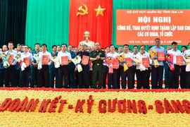 Công bố quyết định thành lập Ban Chỉ huy Quân sự 76 cơ quan, tổ chức