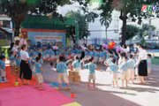Lớp học không tường: Một ngày "cắm trại" ngay trong sân trường