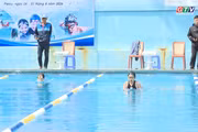 Hơn 100 vận động viên tham gia Giải bơi thanh thiếu nhi, học sinh phường Pleiku