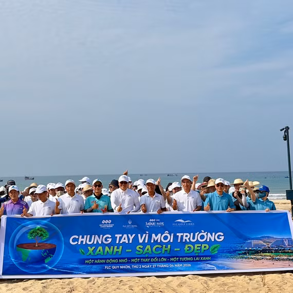 FLC Quy Nhơn đưa Green Day thành hoạt động thường kỳ vì môi trường
