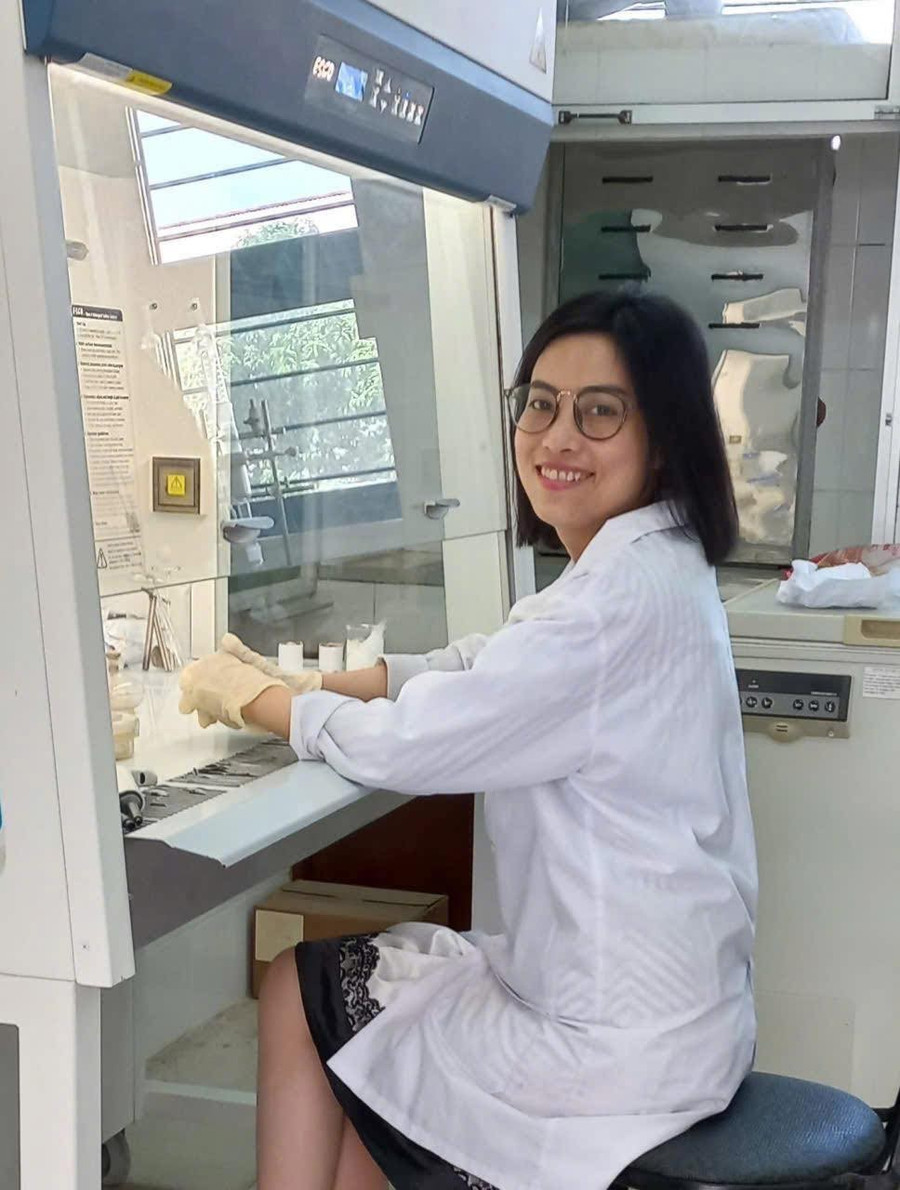 PGS.TSKH Nguyễn Thị Mộng Điệp đã có những đóng góp nổi bật trong khoa học y sinh. Ảnh: NVCC 552437508-815326837674292-8896257321326881657-n.jpg