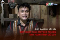 Chuyện người Gia Lai số 60: Thầy giáo Ninh Văn Dậu: Một người thầy-một kho truyện-một hành trình giữ lửa
