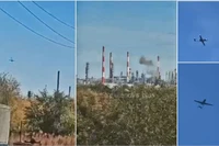 Ukraine tấn công nhà máy lọc dầu Nga cách biên giới 1500km