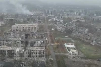 Mirnograd bị vây khốn, Tổng thống Zelensky ra lệnh giữ vững thành phố đến cùng. Ảnh: mezha