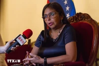 Tổng thống lâm thời Venezuela kêu gọi Mỹ hợp tác theo luật pháp quốc tế. Ảnh: TTXVN