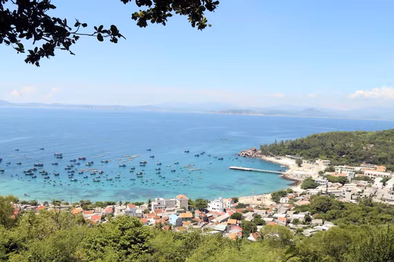 Vùng biển Gia Lai từ 18 đến 24-6 trong kỳ triều giảm, thích hợp cho du lịch biển
