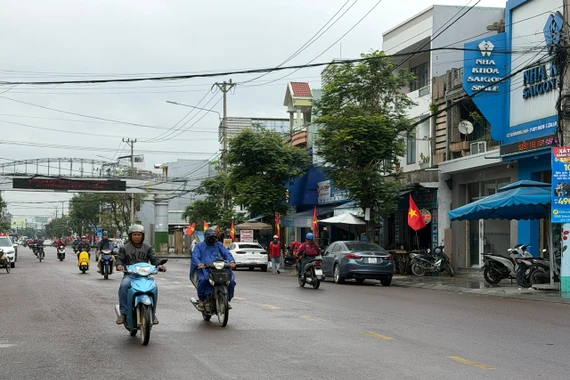 Khu vực phía đông tỉnh Gia Lai nhiều mây, có mưa, mưa rào