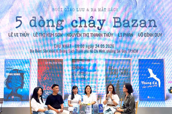 Ra mắt 5 tiểu thuyết với chủ đề “5 dòng chảy bazan” tại TP. Hồ Chí Minh
