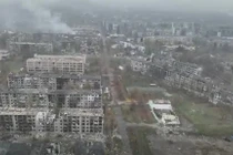 Mirnograd bị vây khốn, Tổng thống Zelensky ra lệnh giữ vững thành phố đến cùng. Ảnh: mezha