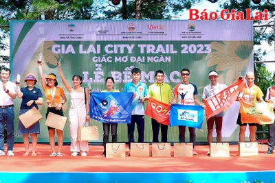 Hấp dẫn đường đua Gia Lai City Trail 2023