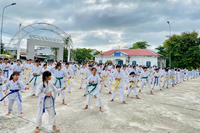 250 võ sinh Karate-do tham gia kỳ thi lên đai năm 2023