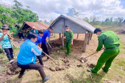 Huyện Đoàn Đak Pơ ra quân Tháng Thanh niên