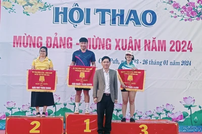 Chư Pưh: 357 vận động viên tham gia hội thao mừng Đảng, mừng xuân