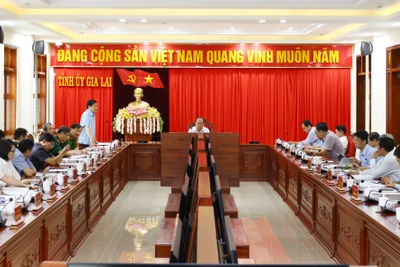 Gia Lai giao ban công tác nội chính quý I-2023