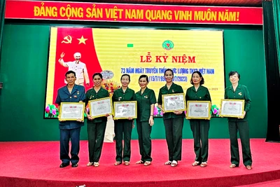 Hội Cựu thanh niên xung phong Chư Sê kỷ niệm ngày truyền thống