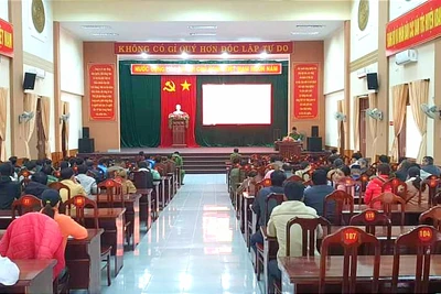  200 học viên được tập huấn phòng cháy chữa cháy 