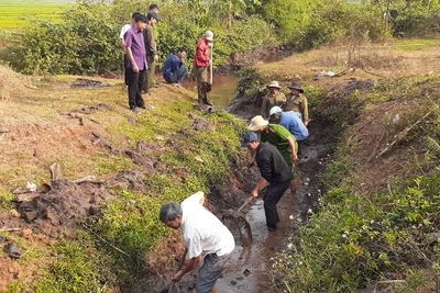 Chư Sê phát động ra quân làm thủy lợi đầu năm