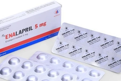 Thu hồi lô thuốc điều trị tăng huyết áp Enalapril 5mg không đạt chất lượng