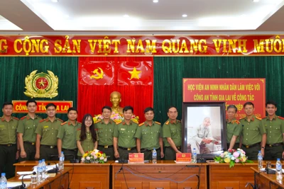 73 học viên Học viện An ninh nhân dân hoàn thành thực tập tốt nghiệp tại Gia Lai