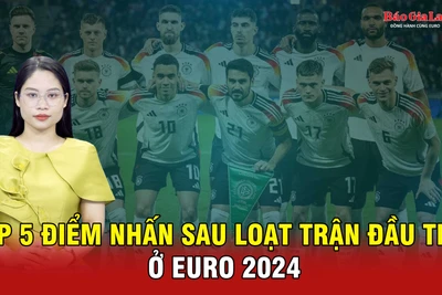 Tốp 5 điểm nhấn sau loạt trận đầu tiên ở Euro 2024