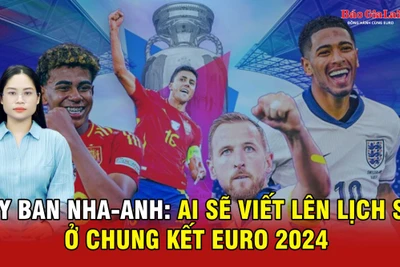 Tây Ban Nha-Anh: Ai sẽ viết lên lịch sử ở chung kết Euro 2024?