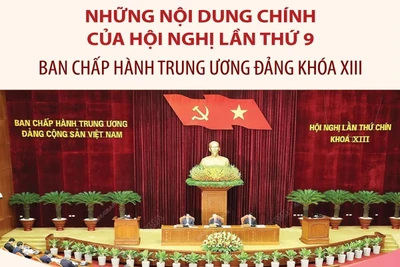 Những nội dung chính của Hội nghị thứ 9 Ban Chấp hành Trung ương Đảng khóa XIII