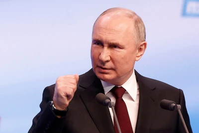 Tổng thống Nga Vladimir Putin tuyên thệ nhậm chức bất chấp sự phản đối của Ukraine