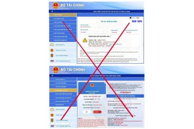 Cảnh giác trước việc giả mạo văn bản, con dấu và website của Bộ Tài chính