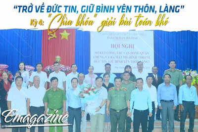 “Trở về đức tin, giữ bình yên thôn, làng” - Kỳ 4: “Chìa khóa” giải bài toán khó