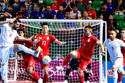 Thái Lan bất lực, thua đậm Iran ở chung kết futsal châu Á