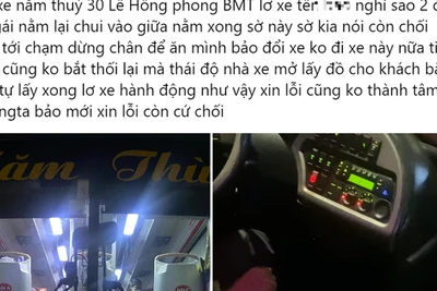 Xôn xao thông tin cô gái 'tố' tài xế xe khách sàm sỡ