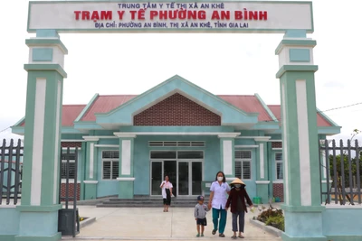 An Khê đầu tư hoàn thiện trạm y tế xã, phường