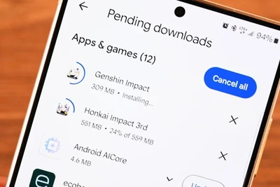 Google Play có thể cập nhật nhiều ứng dụng cùng lúc
