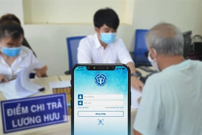 Hơn 60% người hưởng đã nhận lương hưu theo mức mới trong ngày 1-7