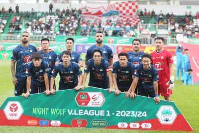 Vòng 10 V.League 2023-2024: LPBank Hoàng Anh Gia Lai “vượt cạn” thành công?