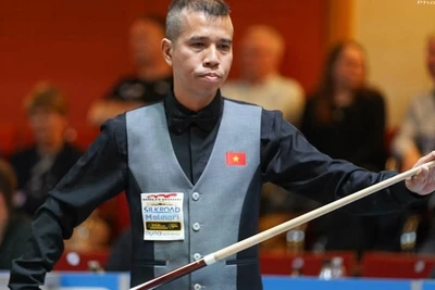 Trần Quyết Chiến lên ngôi số 1 thế giới billiards carom ba băng