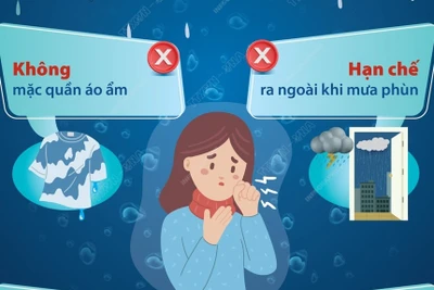 Kiến thức cần biết để phòng bệnh hô hấp khi trời nồm ẩm