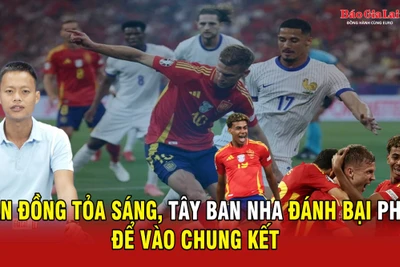 Thần đồng tỏa sáng, Tây Ban Nha đánh bại Pháp để vào chung kết